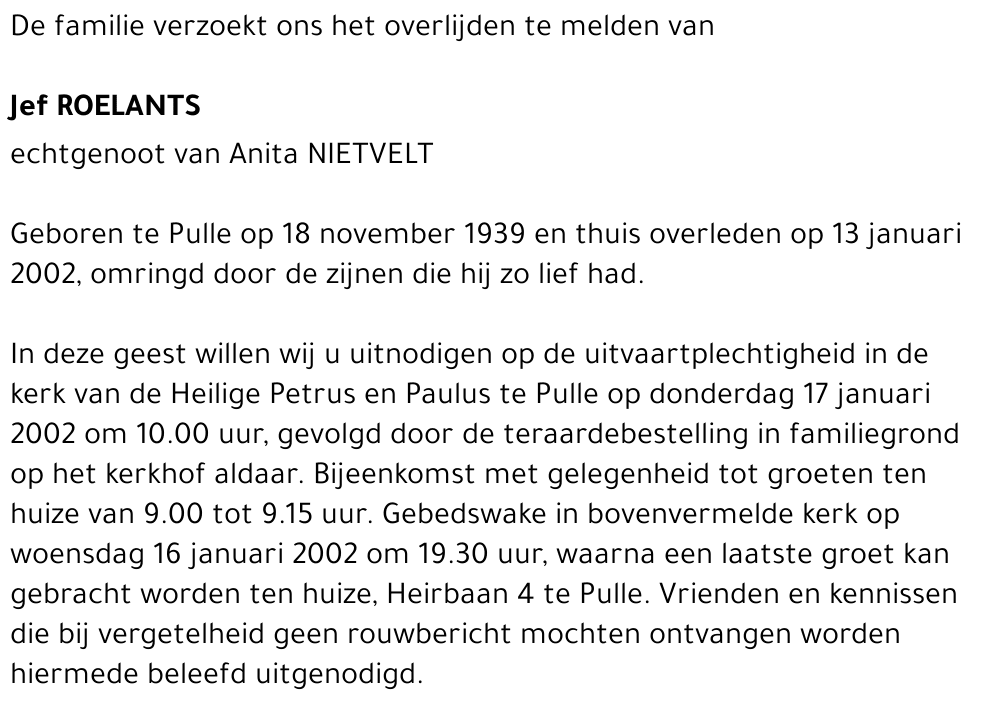 Jef Roelants