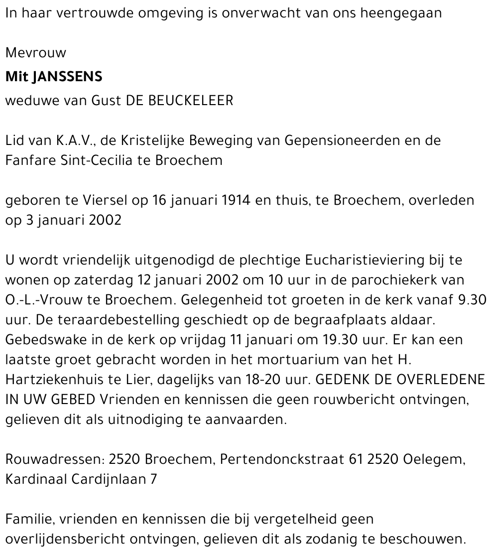 Mit Janssens