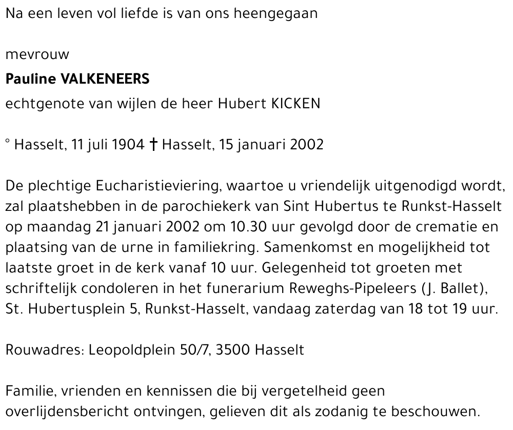 Pauline Valkeneers