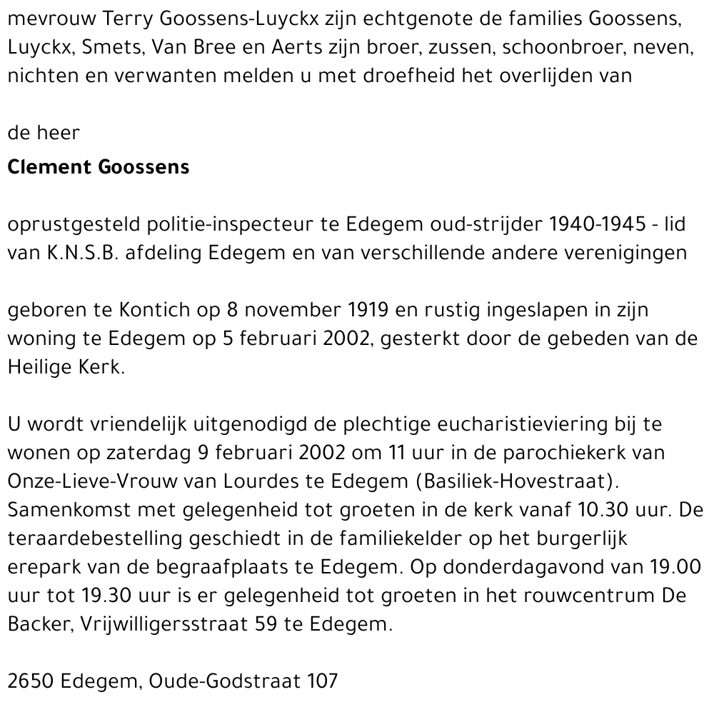 Clemens Goossens