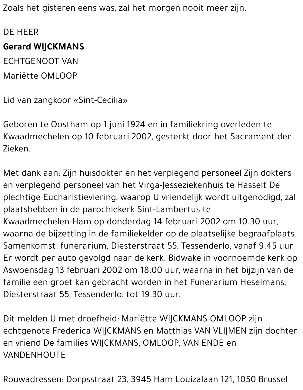 Gerard Wijckmans