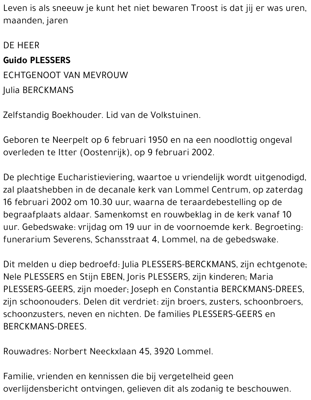 Guido Plessers