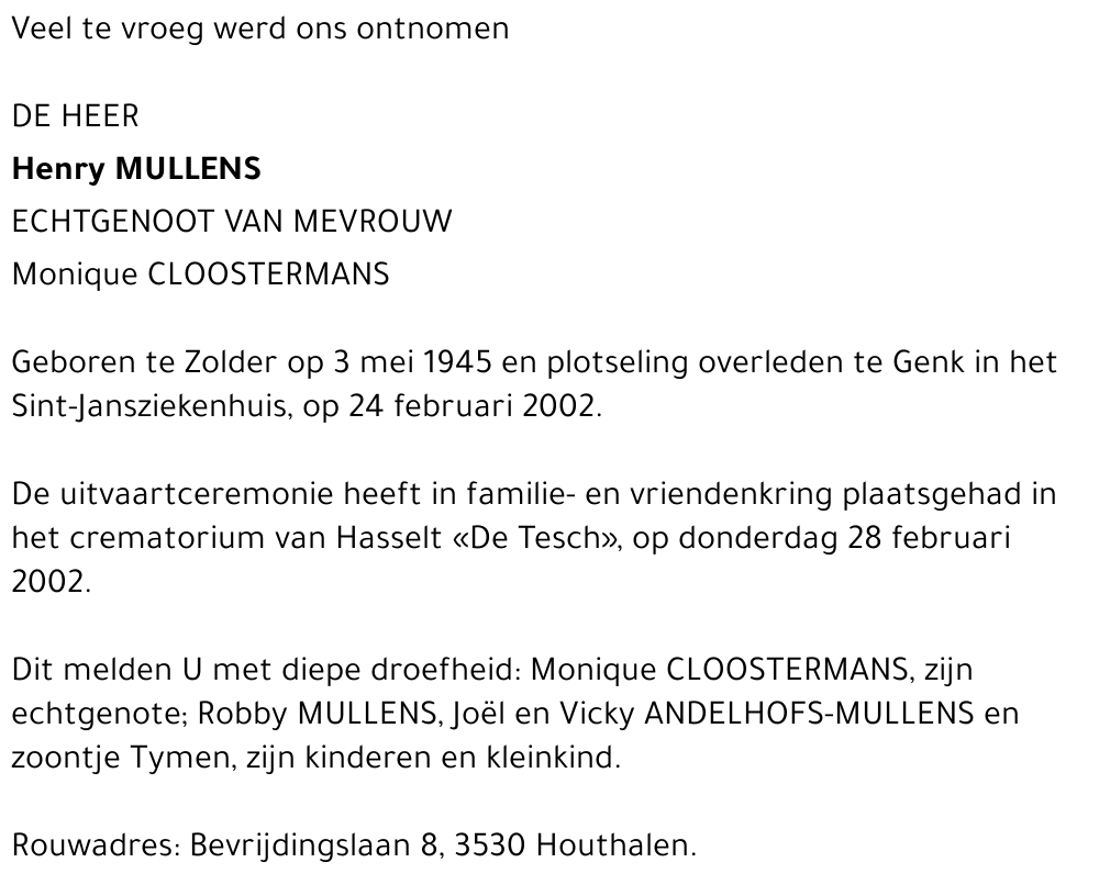 Henry Mullens