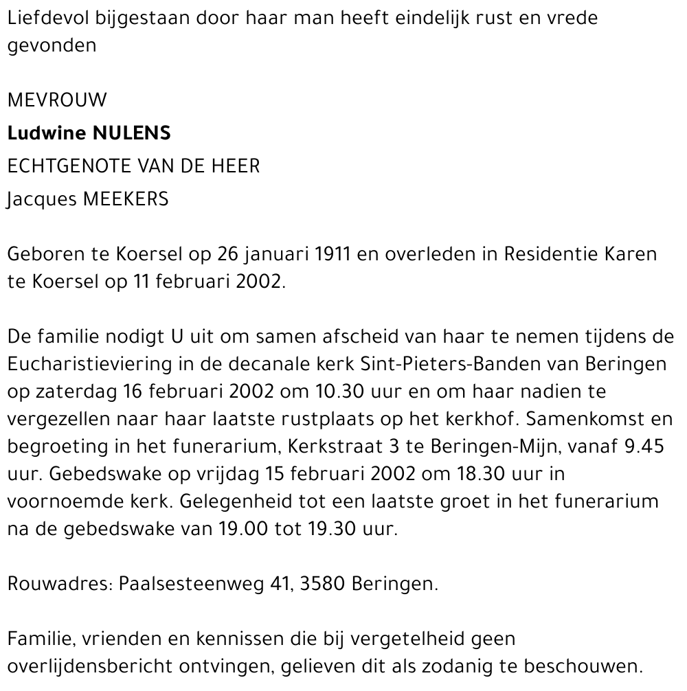 Ludwine Nulens