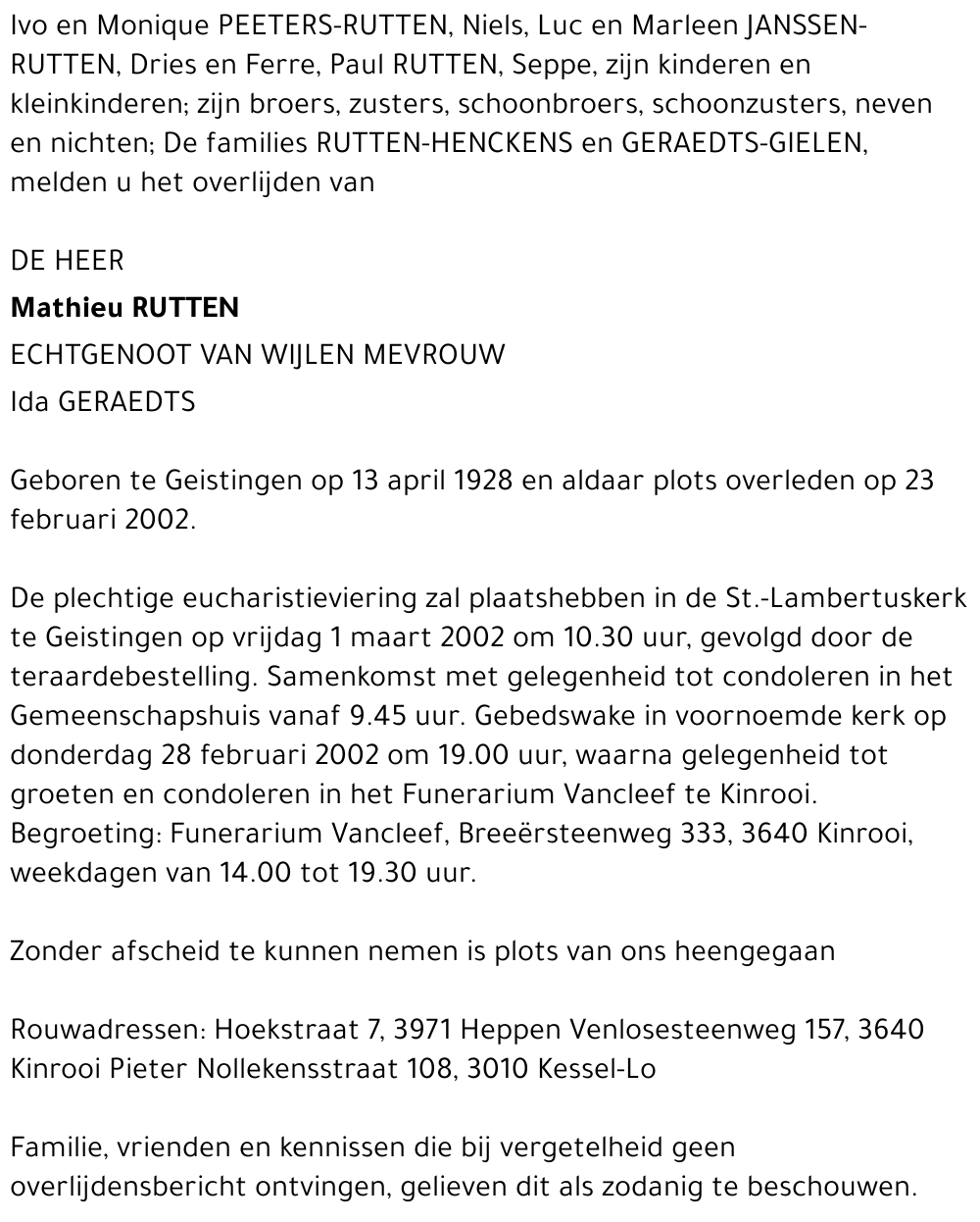 Mathieu Rutten