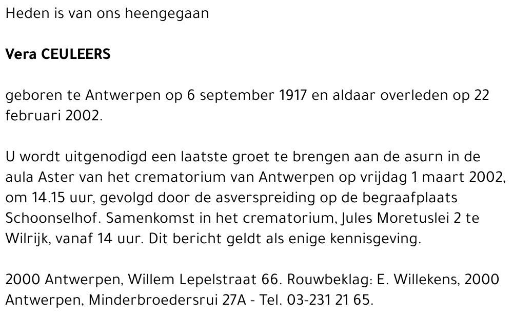 Vera Ceuleers