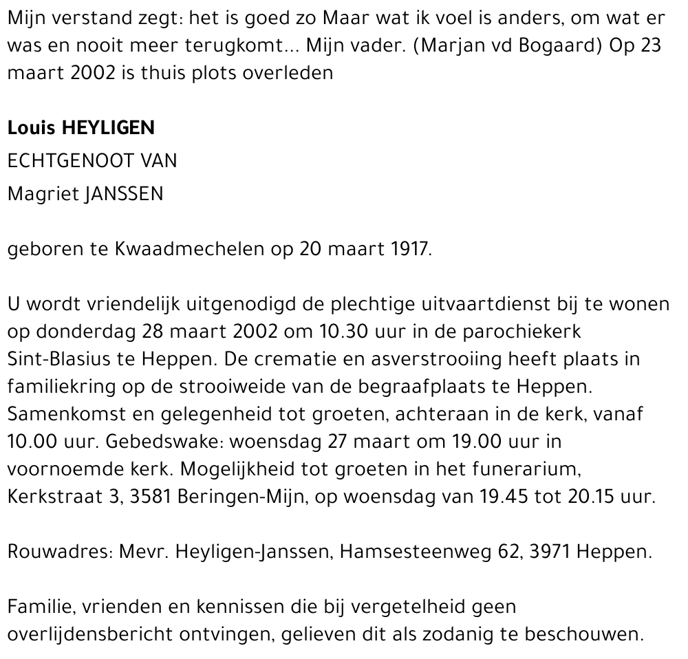 Louis Heyligen
