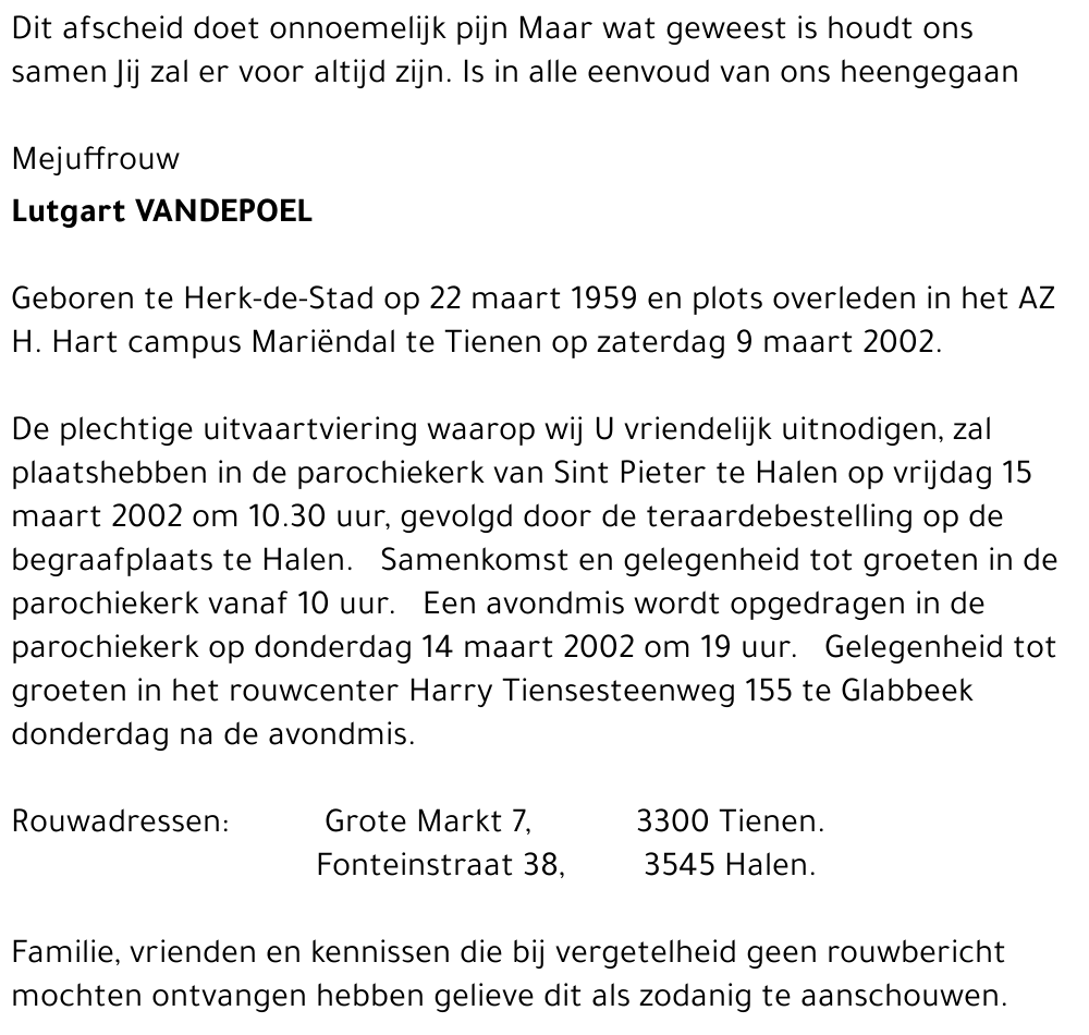 Lutgart Vandepoel