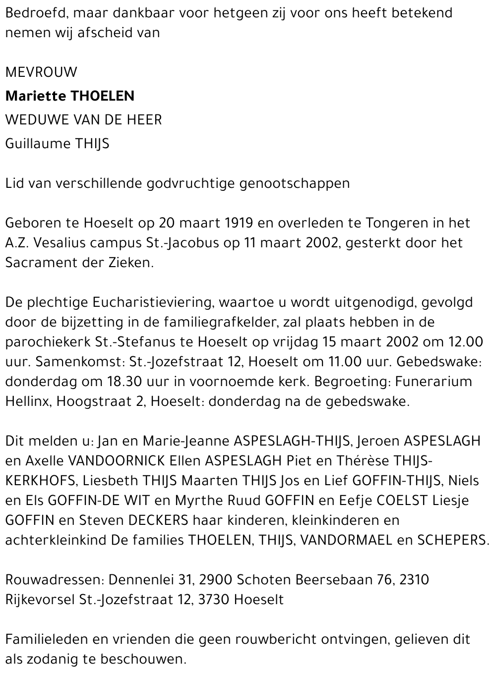 Mariette Thoelen
