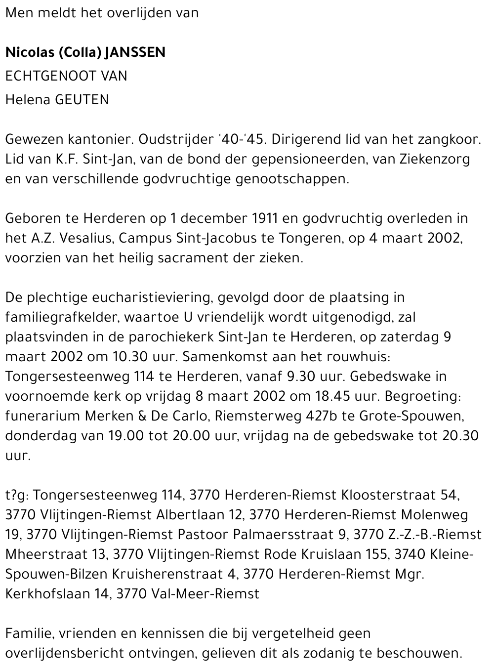 Nicolas (Colla) Janssen