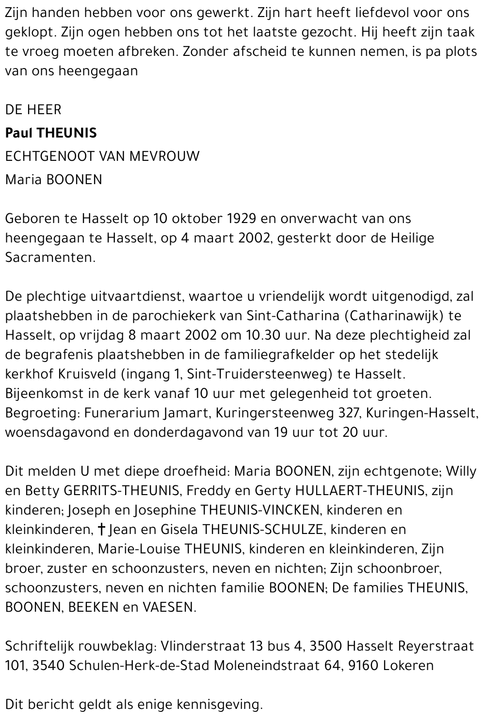 Paul Theunis