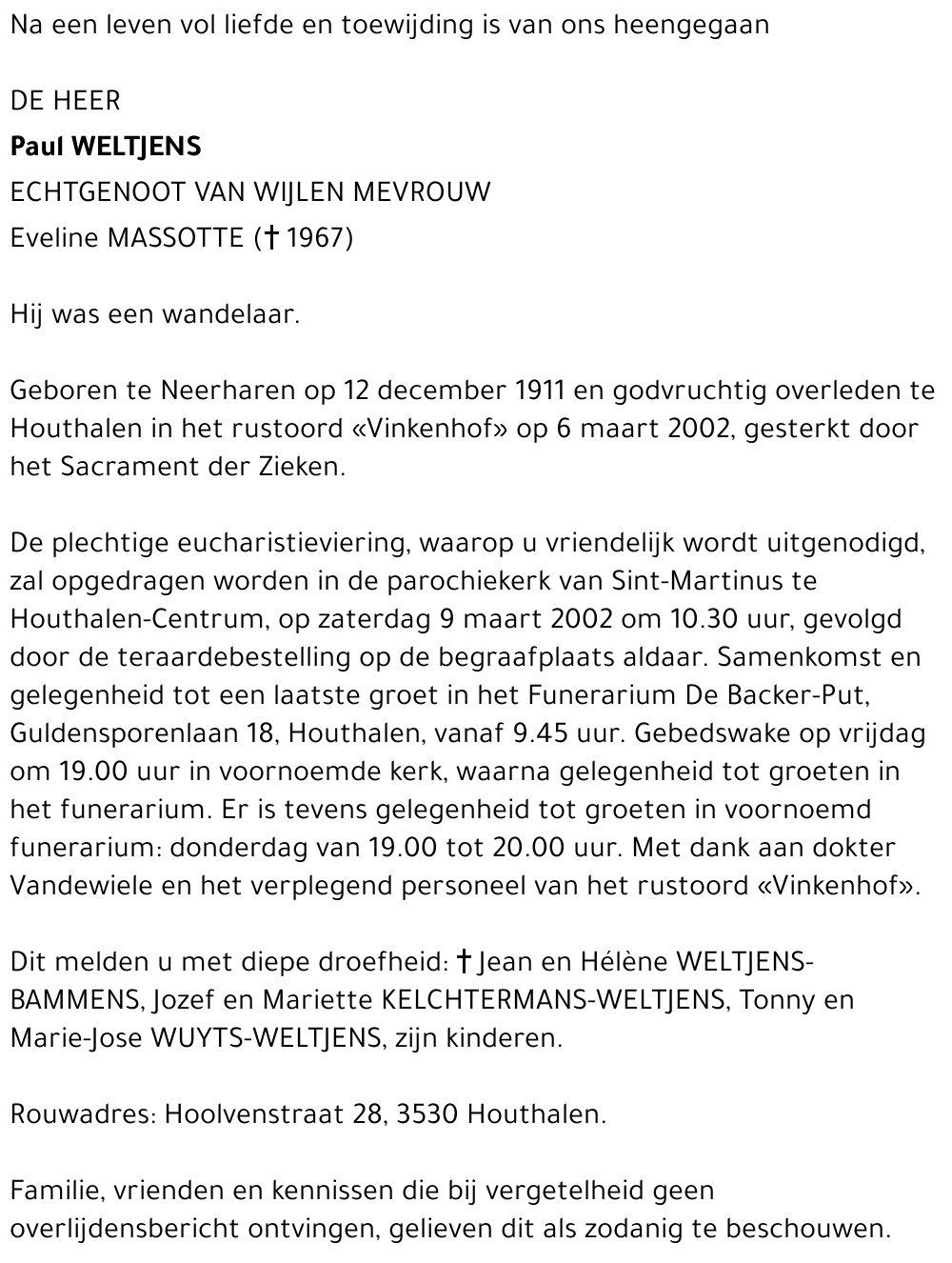 Paul Weltjens