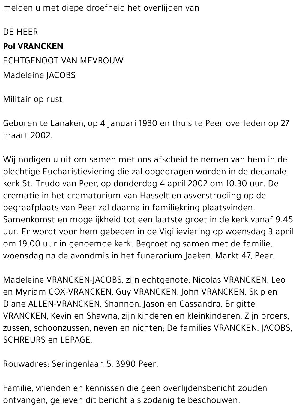 Pol Vrancken