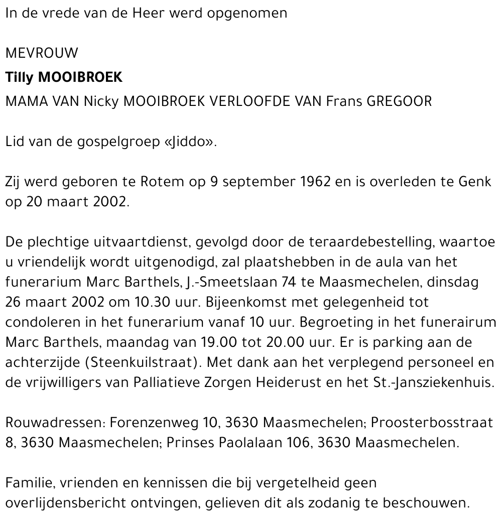 Tilly Mooibroek