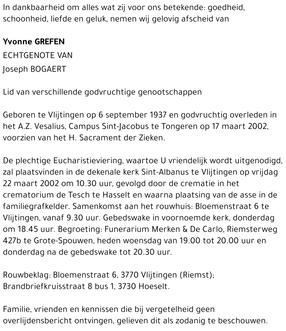 Yvonne Grefen