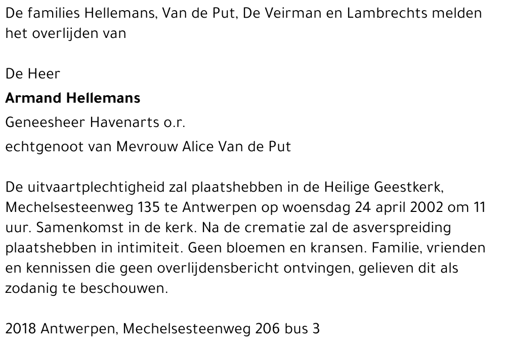Armand Hellemans