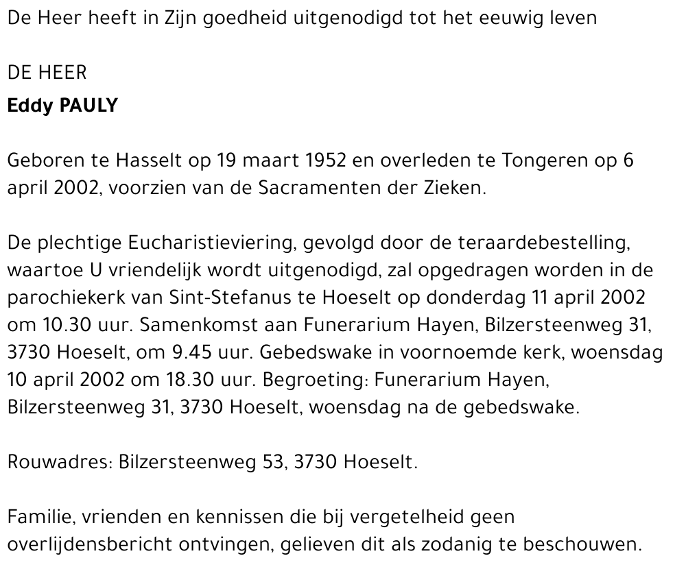 Eddy Pauly