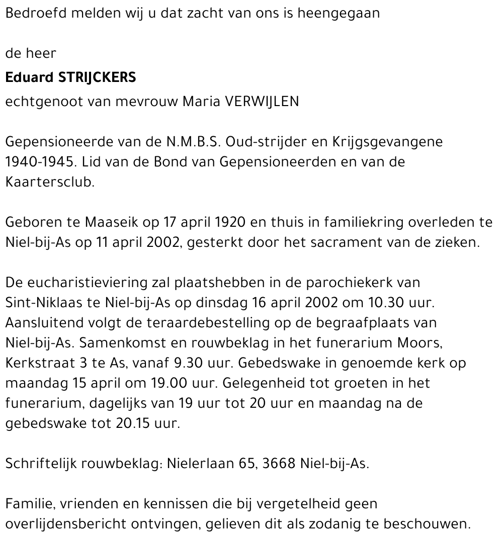 Eduard Strijckers