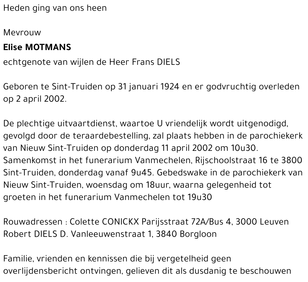Elise Motmans