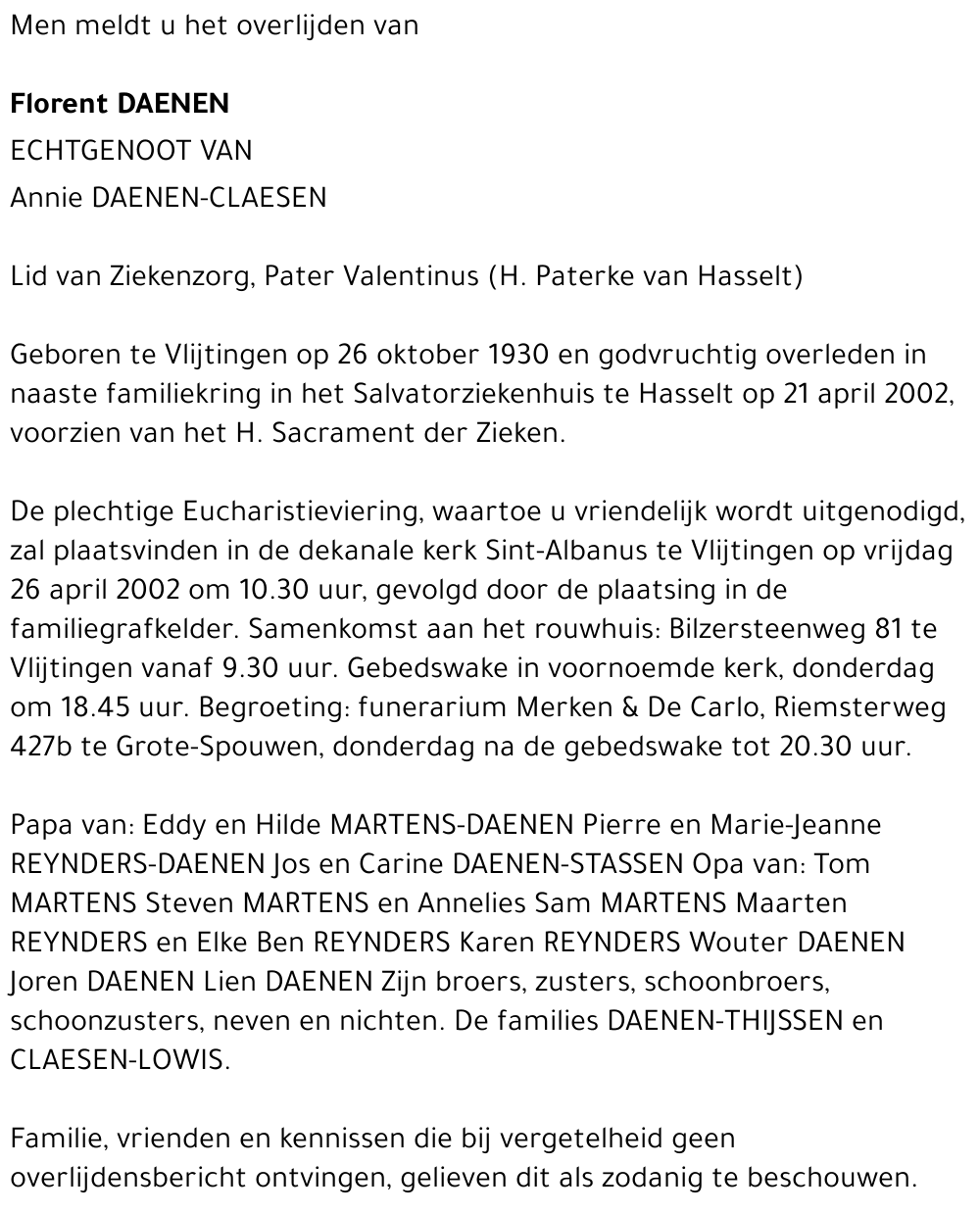 Florent Daenen