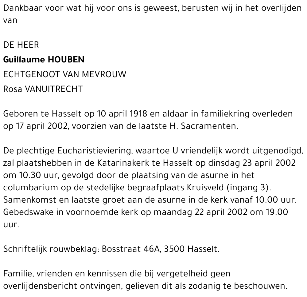 Guillaume Houben