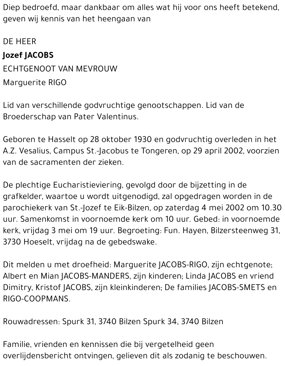 Jozef Jacobs