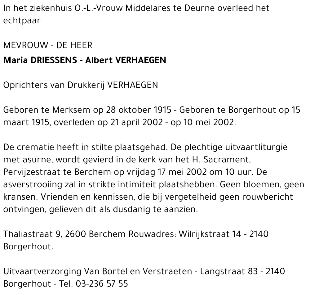 Maria Driessens