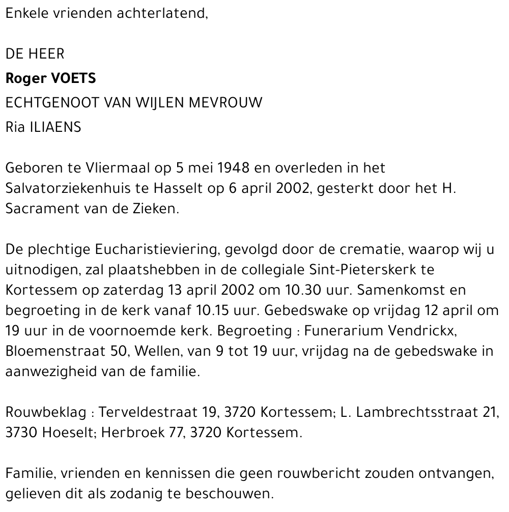 Roger Voets