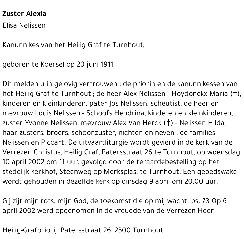 Zuster Alexia