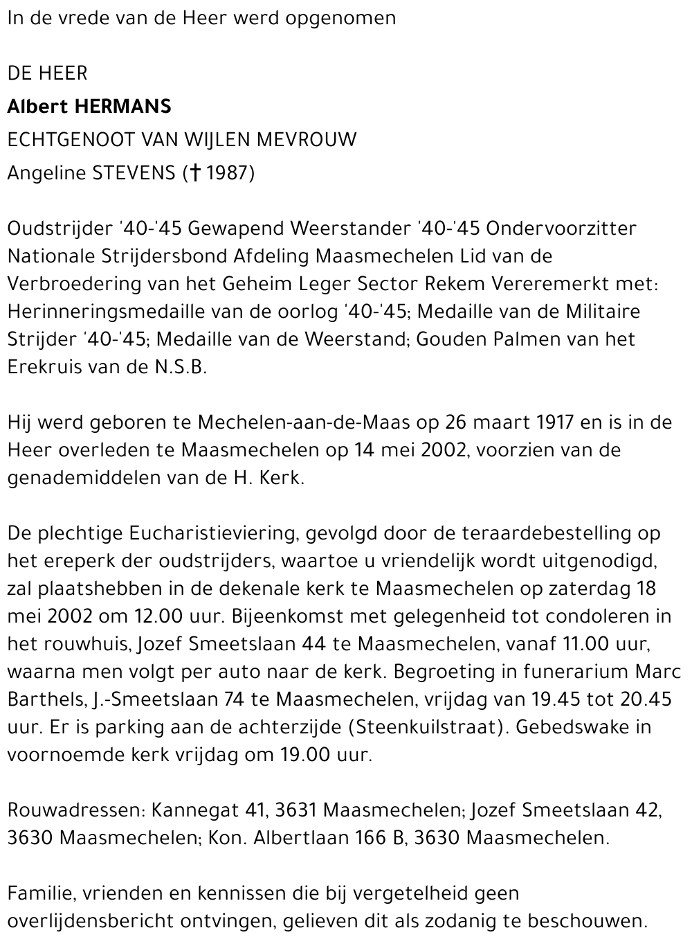 Albert Hermans