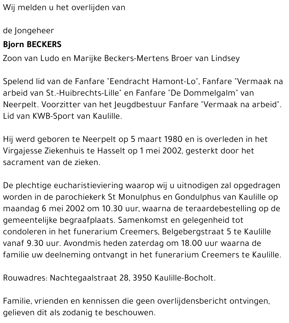 Bjorn Beckers