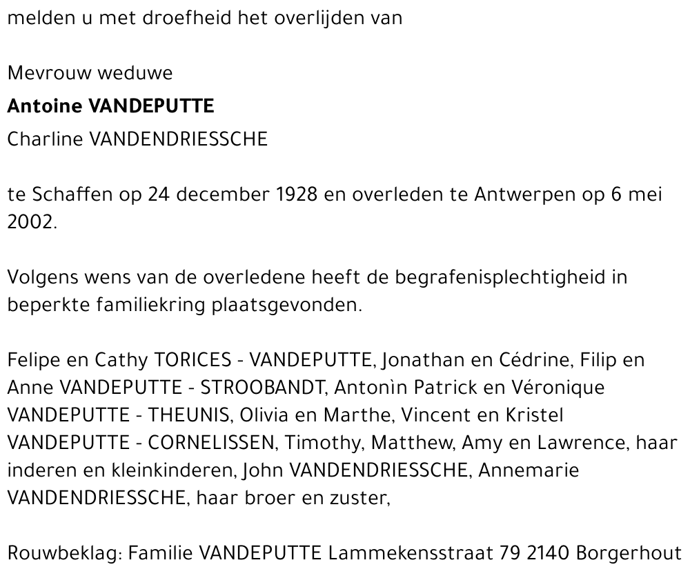 Charline Vandendriessche