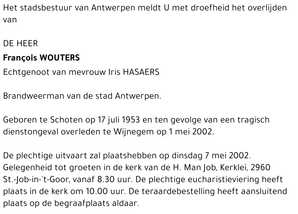 François WOUTERS