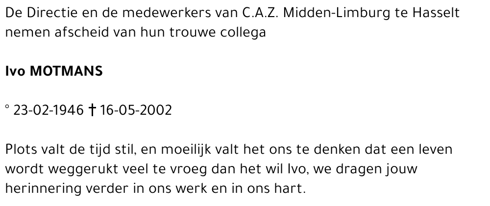 Ivo Motmans