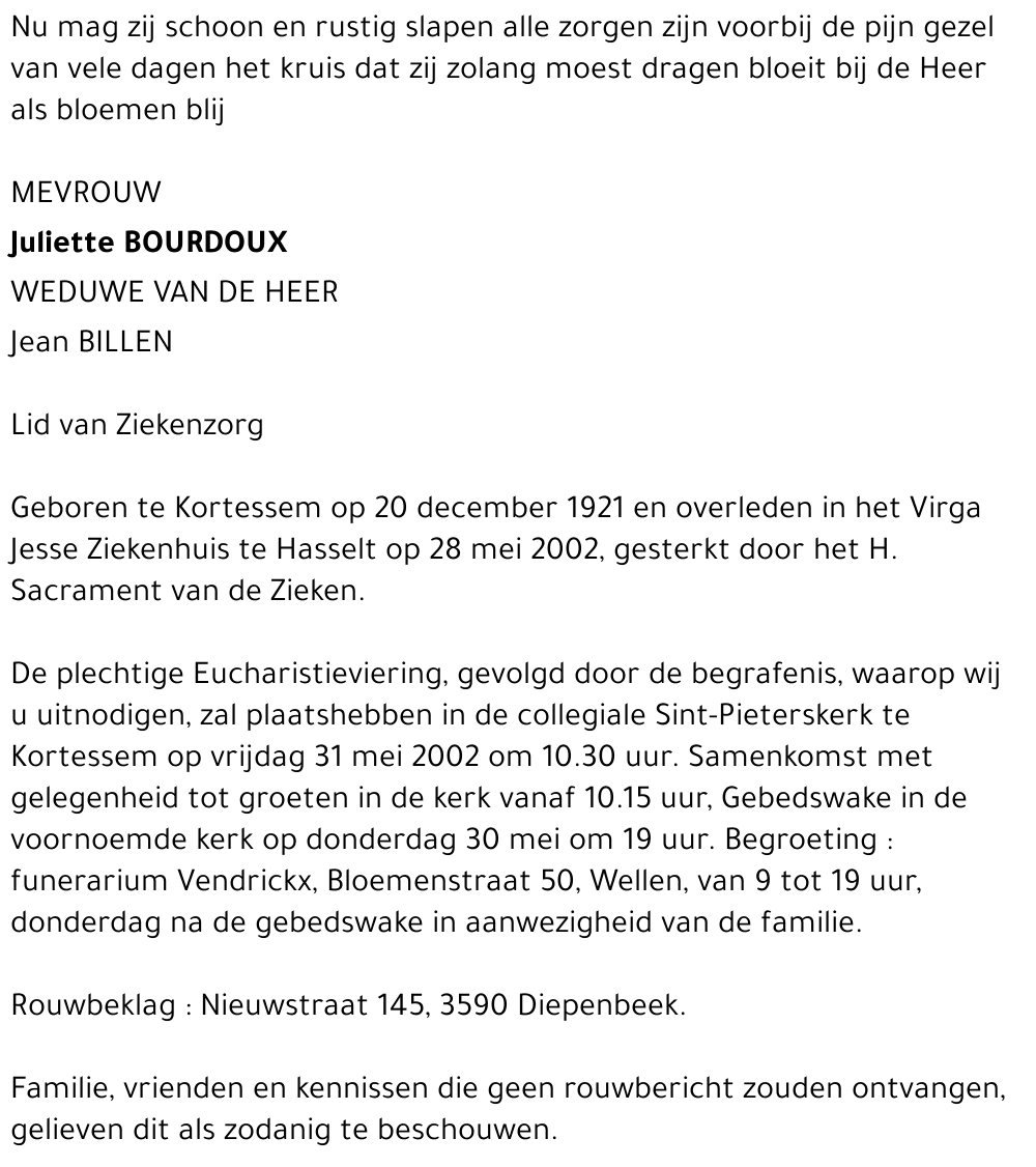 Juliette Bourdoux