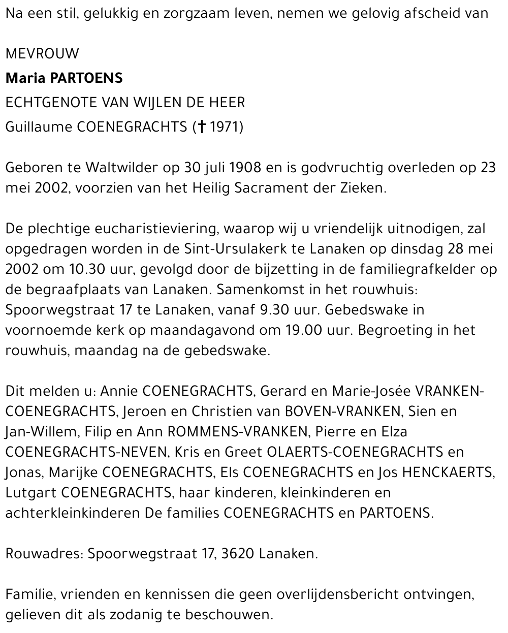 Maria Partoens