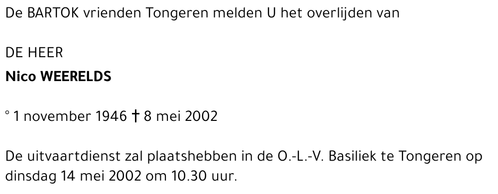 Nico Weerelds