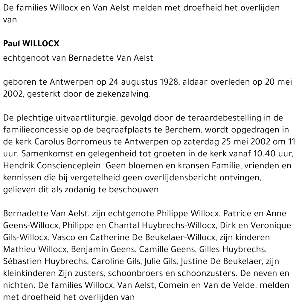 Paul Willocx