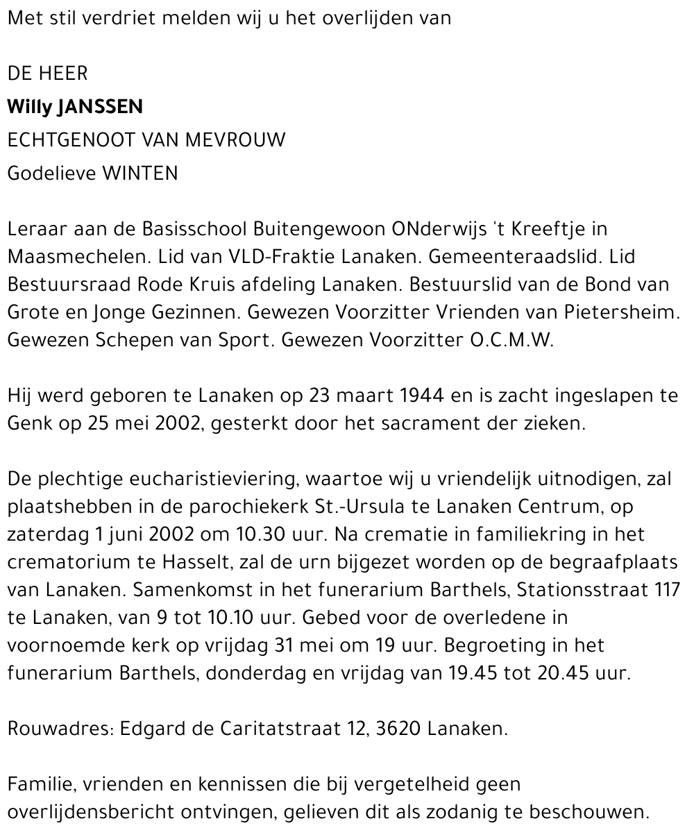 Willy Janssen