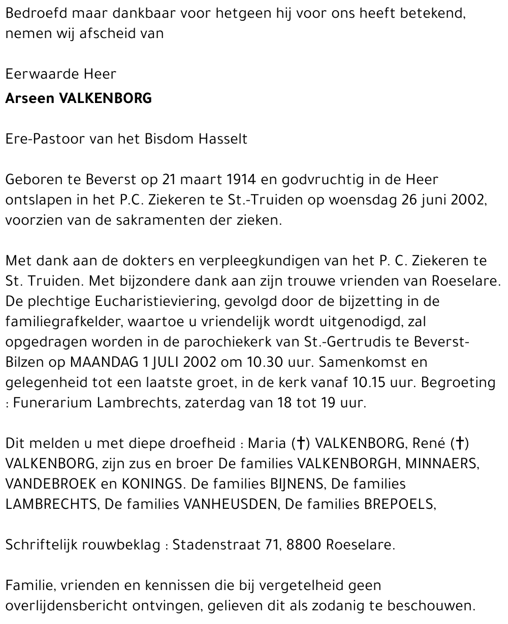 Arseen Valkenborg