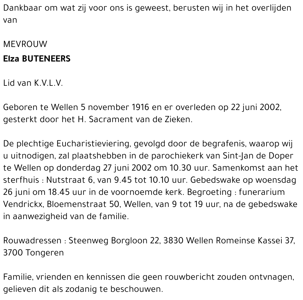 Elza Buteneers