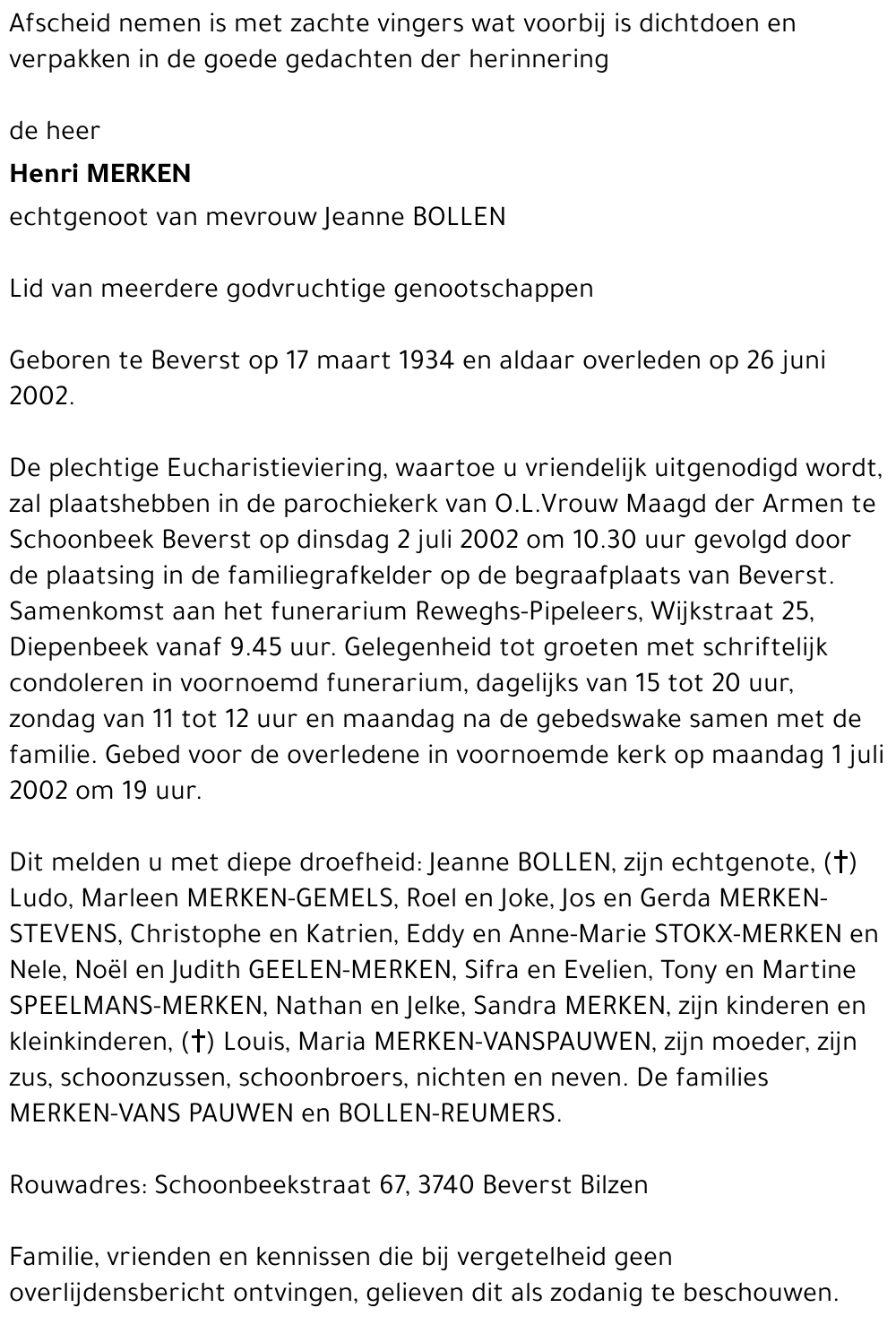 Henri MERKEN