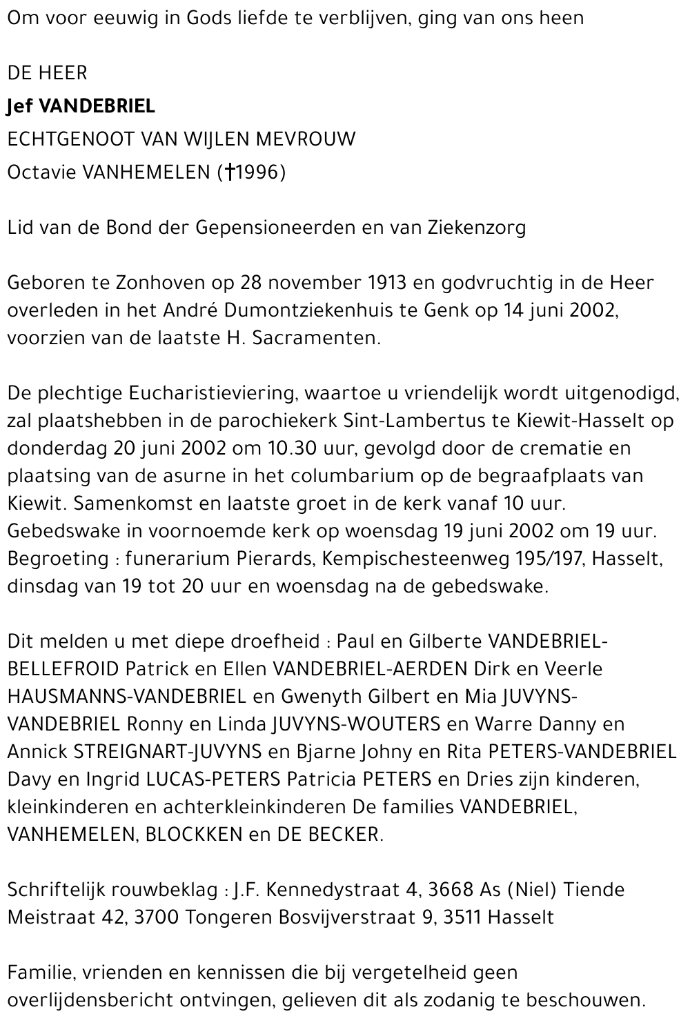 Jef Vandebriel
