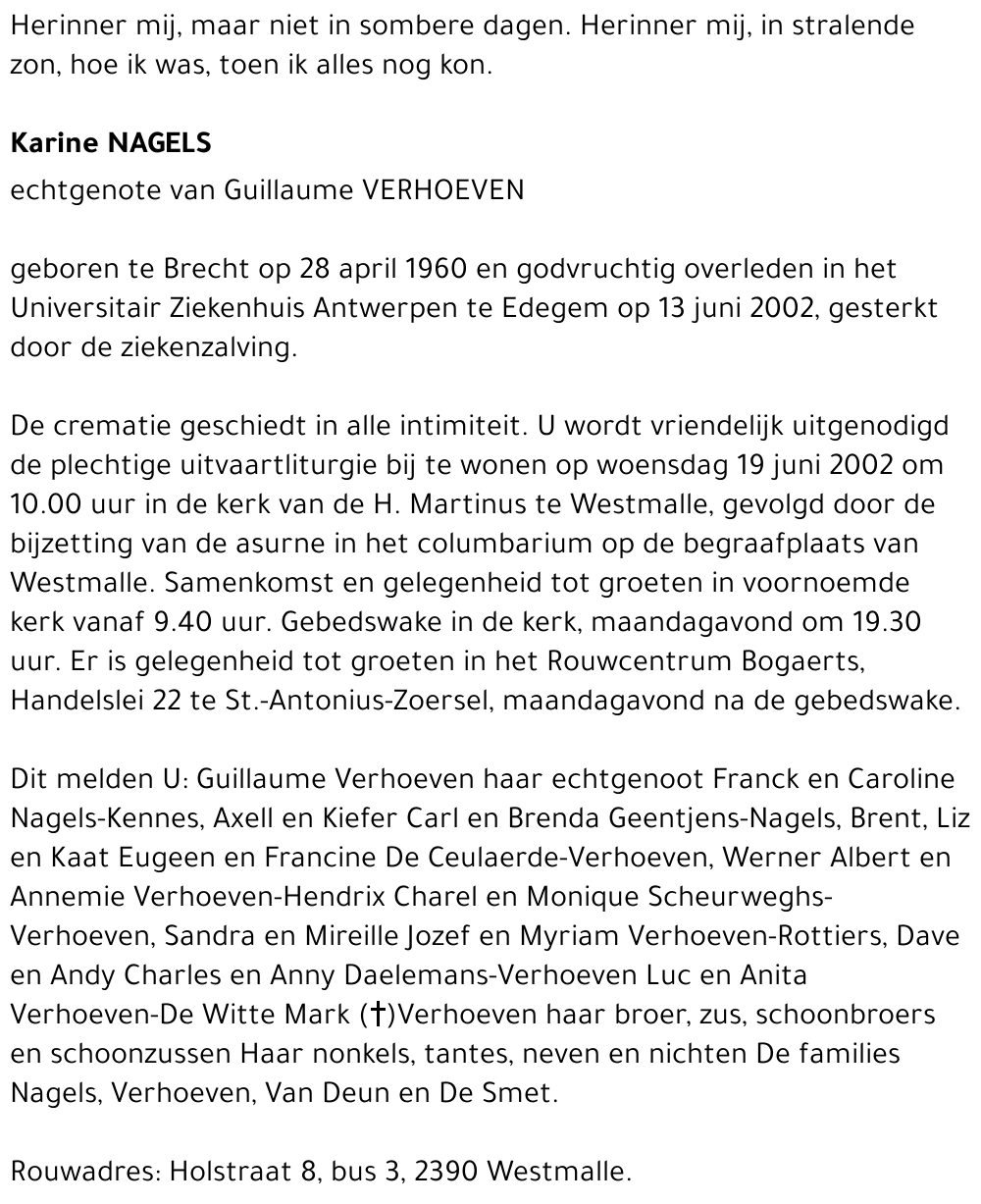 Karine Nagels