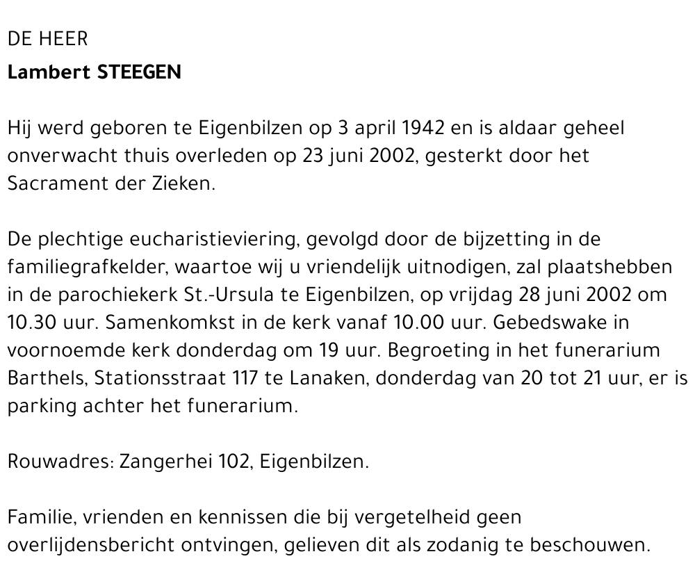 Lambert Steegen