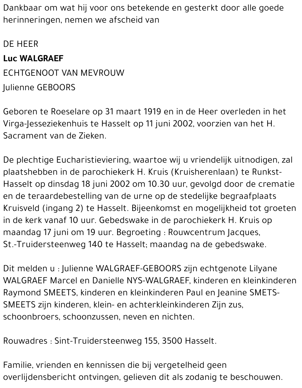 Luc Walgraef