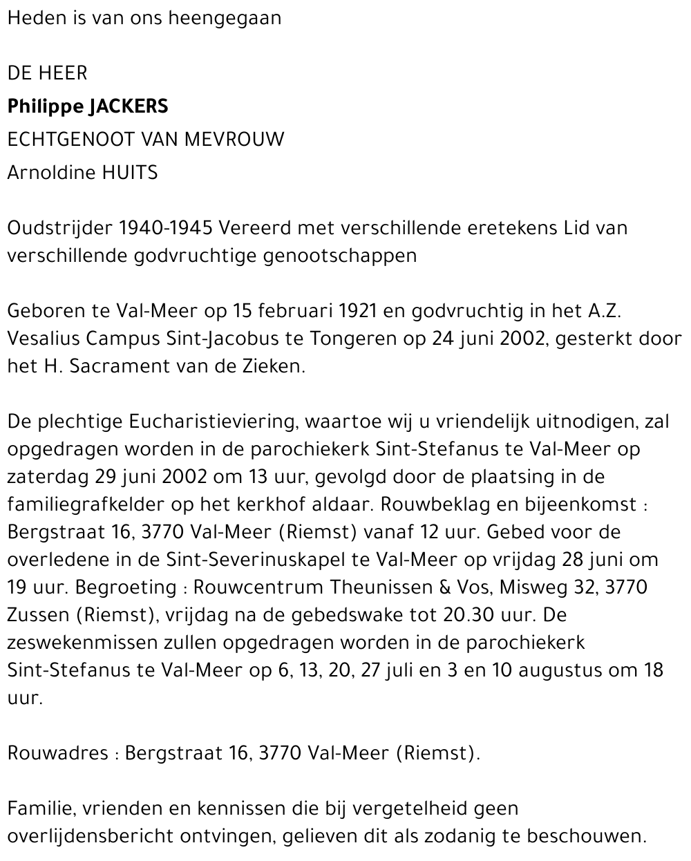 Philippe Jackers