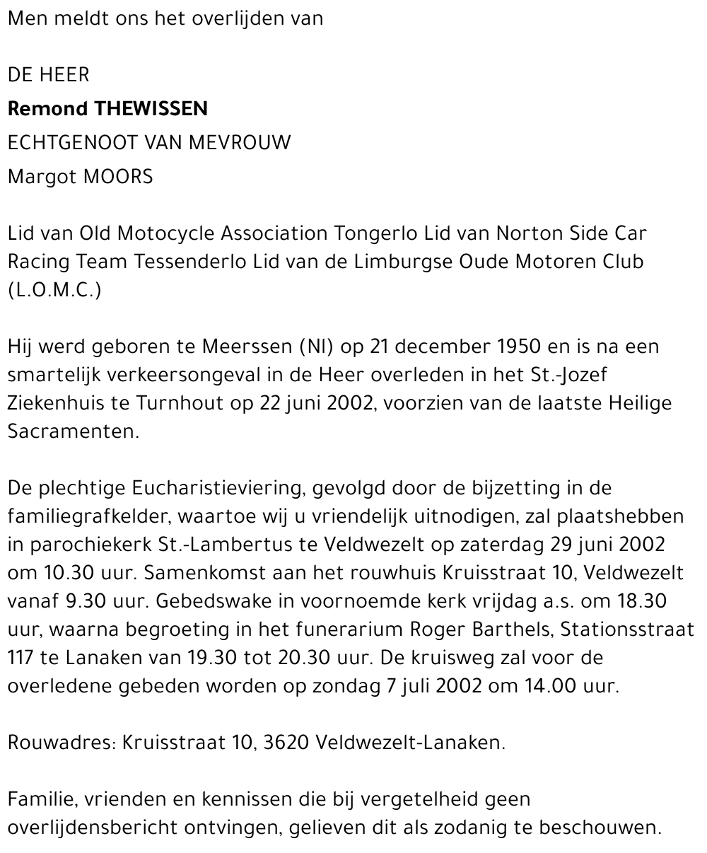 Remond Thewissen