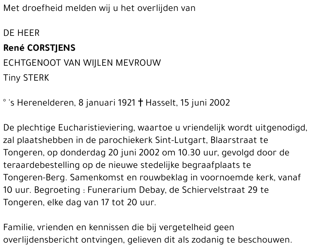 Rene Corstjens