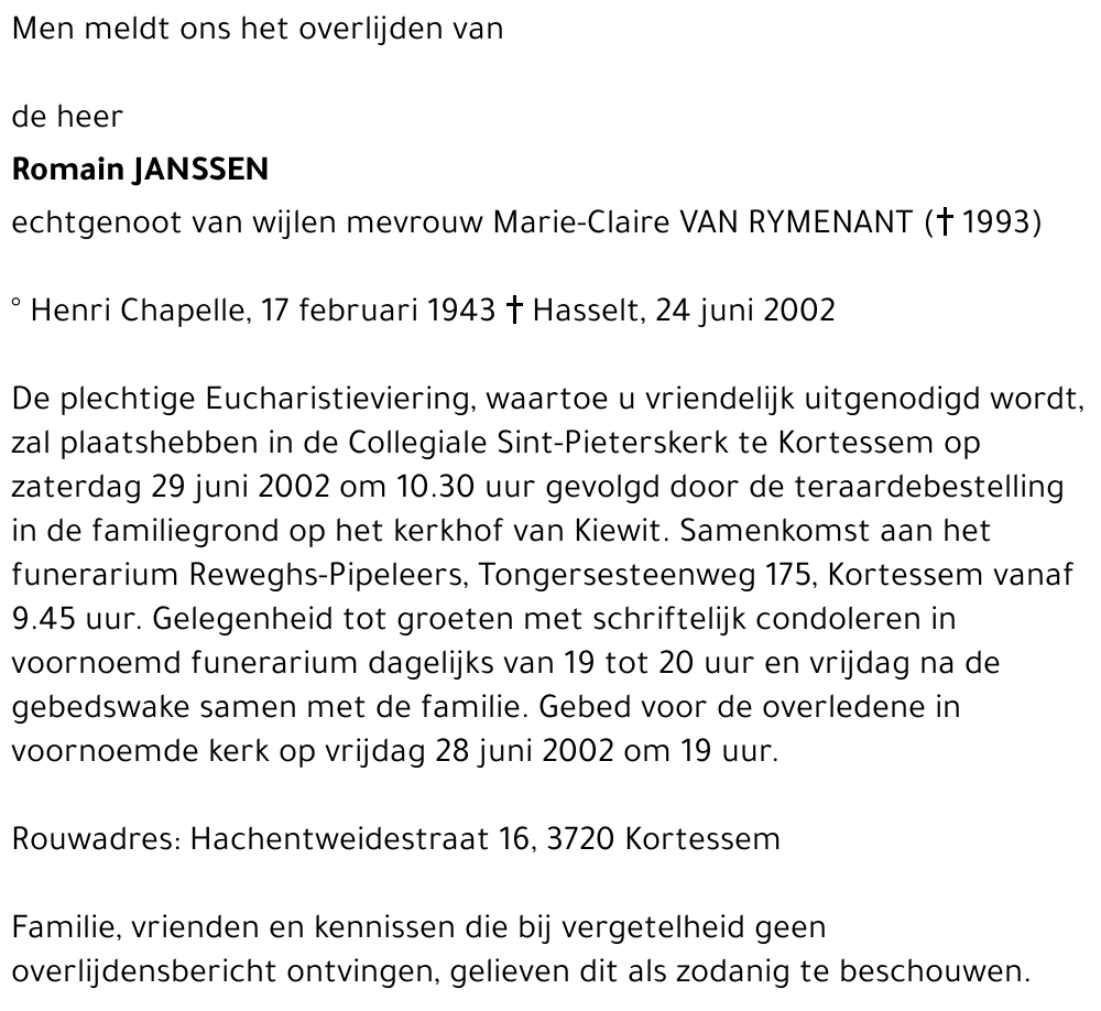 Romain JANSSEN